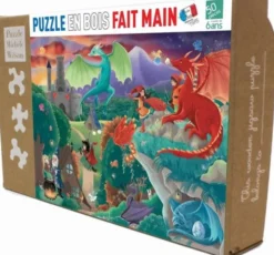 Puzzle - Les Dragons - 50 Pièces