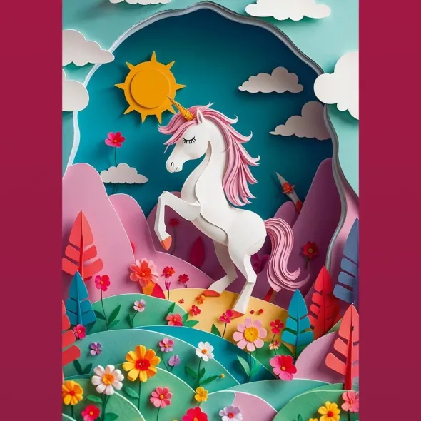Puzzle - Licorne - 160 pièces