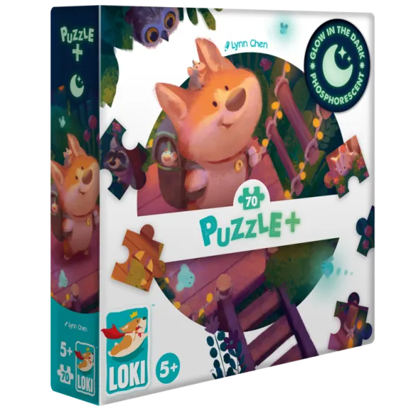 Puzzle + - Loki explore la Cabane