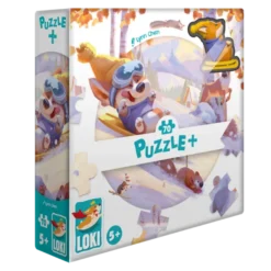Puzzle + - Loki fait de la Luge