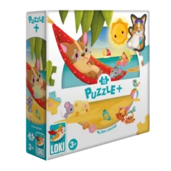 Puzzle + - Loki à la Plage