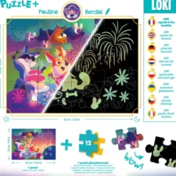 Puzzle + - Loki regarde le Feu d'Artifice
