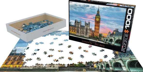 Puzzle - London Big Ben - 1000 pièces