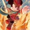Puzzle - Mickey Mouse - Brave petit tailleur - 300 pièces
