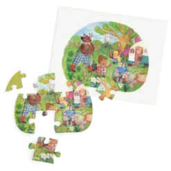 Puzzle - 4 Mini puzzles des repas - 4x12 pièces