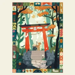 Puzzle - Nara Forest - 500 pièces