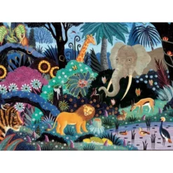 Puzzle - Nuit dans la Jungle - 50 pièces