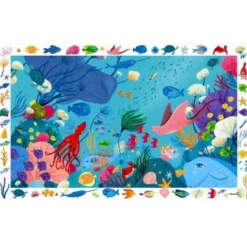 Puzzle Observation - Aquatique - 54 pièces