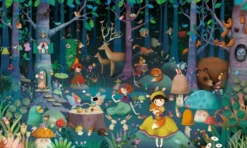 Puzzle Observation - La Forêt Enchantée : 100 pièces