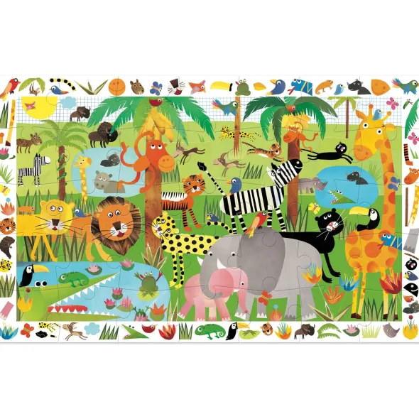 Puzzle Observation - La Jungle - 35 Pièces