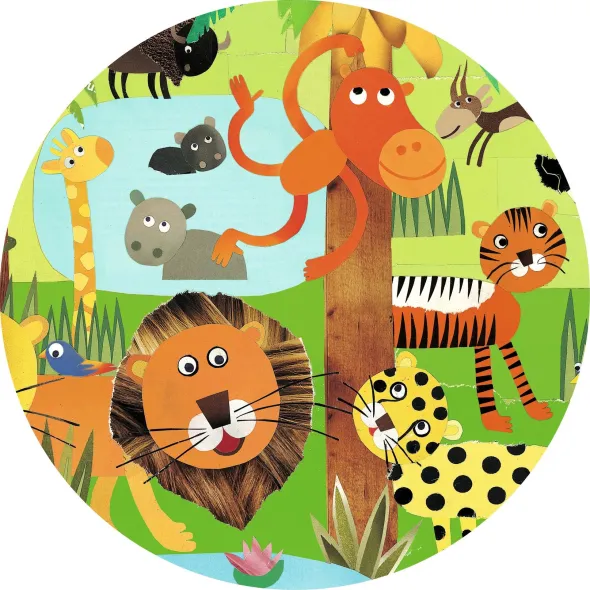 Puzzle Observation - La Jungle - 35 Pièces