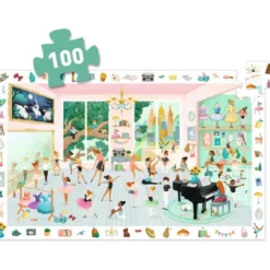Puzzle observation - L'école de danse - 100 pièces