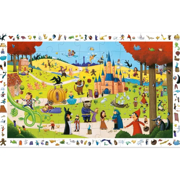 Puzzle Observation - Les Contes - 54 Pièces