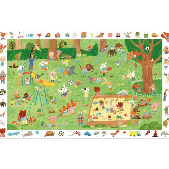 Puzzle Observation - Le Square des Petits Amis - 35 Pièces