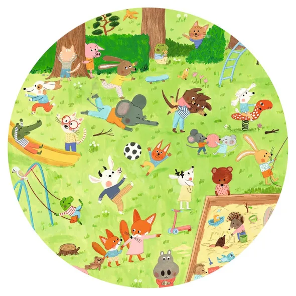 Puzzle Observation - Le Square des Petits Amis - 35 Pièces