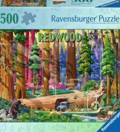 Puzzle - Parc National de Redwood - 500 pièces