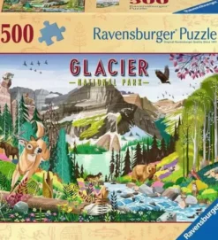 Puzzle - Parc National des Glaciers - 500 pièces
