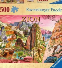 Puzzle - Parc national de Zion - 500 pièces