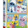 Puzzle - Pas d'ennui avec Stitch - 2x70 pièces