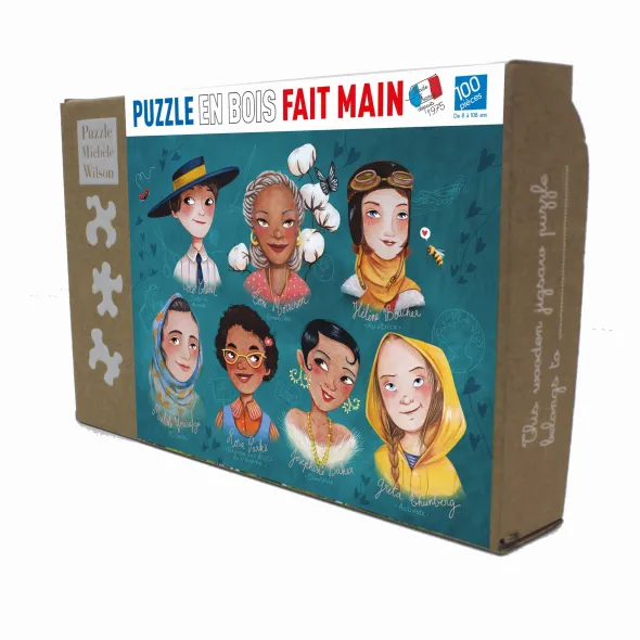 Puzzle - Pionnières - 100 Pièces