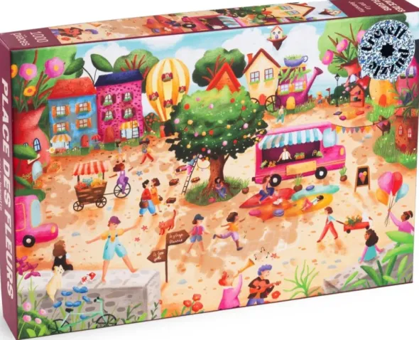Puzzle - Place des Fleurs - 1000 pièces