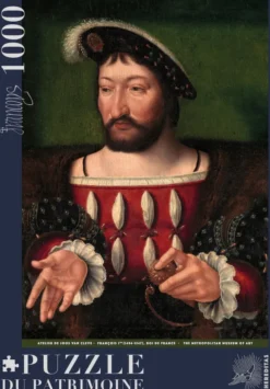 Puzzle - Portrait de François Ier par l'atelier de Joos van Cleeve - 1000 pièces