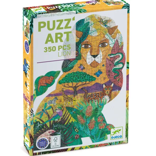 Puzzle Puzz'Art - Lion - 350 Pièces