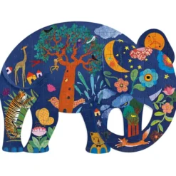 Puzzle Puzz'Art - Éléphant - 150 Pièces
