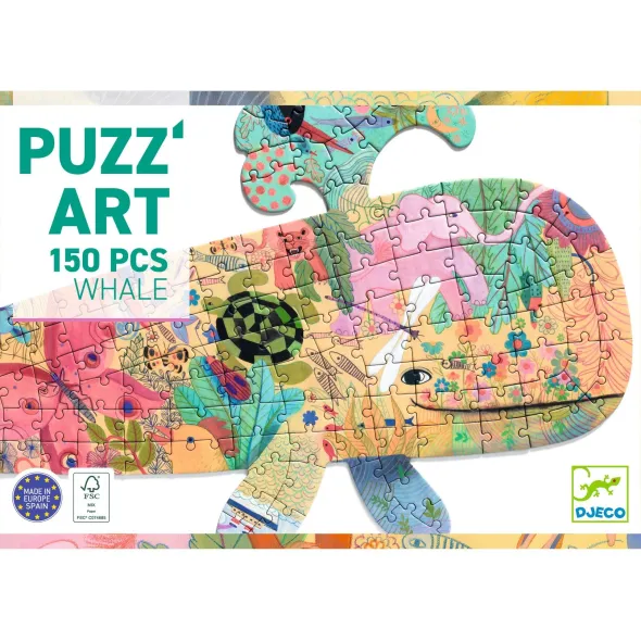 Puzzle Puzz'Art - Whale - 150 Pièces