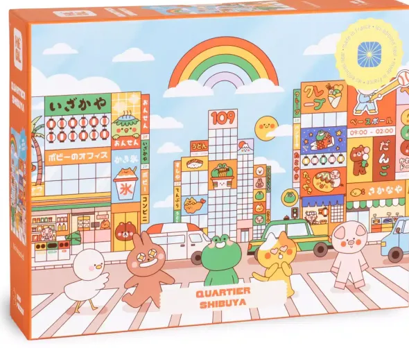 Puzzle - Quartier Shibuya – 1000 pièces