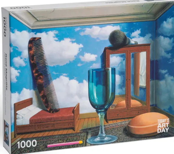 Puzzle - René Magritte - Les Valeurs personnelles - 1000 pièces - Occasion