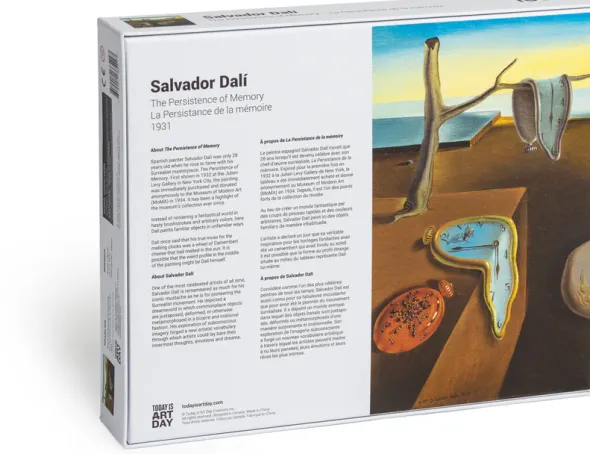 Puzzle - Salvador Dali - La Persistance de la mémoire - 1000 pièces
