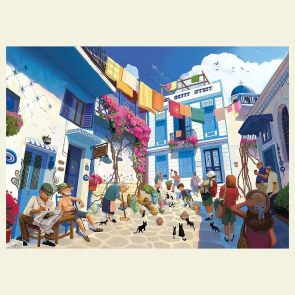 Puzzle - Santorini - 1000 pièces