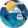Puzzle Silhouette : Chevalier de la Pleine Lune – 36 Pièces