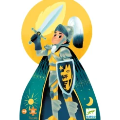 Puzzle Silhouette : Chevalier de la Pleine Lune – 36 Pièces