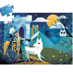 Puzzle Silhouette : Chevalier de la Pleine Lune – 36 Pièces