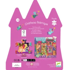 Puzzle Silhouette - Château Féerique - 54 Pièces