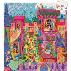 Puzzle Silhouette - Château Féerique - 54 Pièces