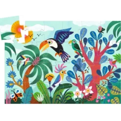 Puzzle Silhouette - Coco le Toucan - 24 Pièces