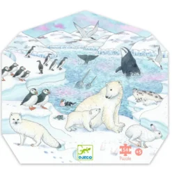 Puzzle Silhouette - Douceur polaire - 54 Pièces