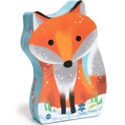 Puzzle Silhouette - Ginger Petit Renard - 24 Pièces
