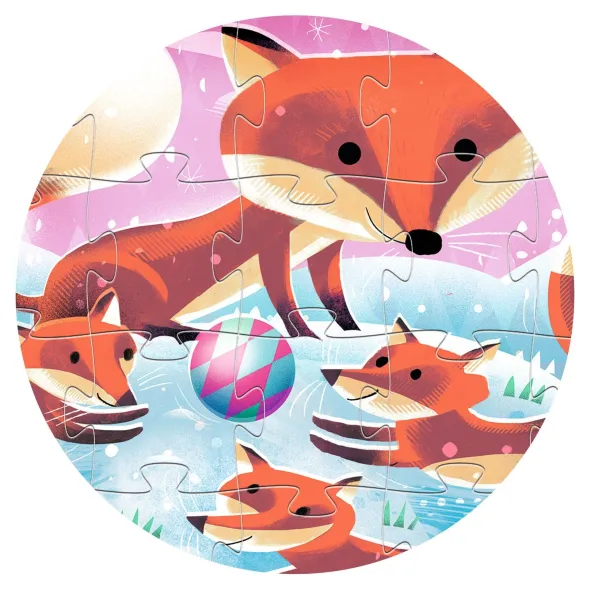 Puzzle Silhouette - Ginger Petit Renard - 24 Pièces
