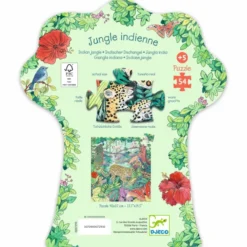 Puzzle Silhouette - Jungle Indienne - 54 Pièces