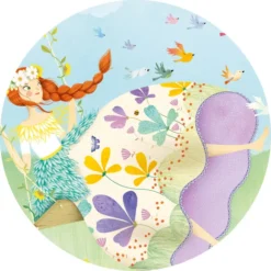 Puzzle Silhouette - La Princesse du Printemps – 36 Pièces