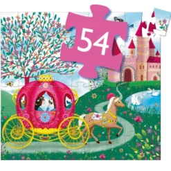 Puzzle Silhouette - Le Carrosse d' Elise - 54 Pièces