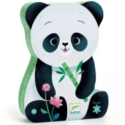 Puzzle Silhouette - Leo le Panda - 24 Pièces