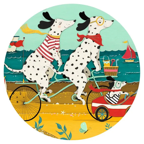 Puzzle Silhouette - Ollie, le Dalmatien - 24 Pièces