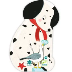Puzzle Silhouette - Ollie, le Dalmatien - 24 Pièces