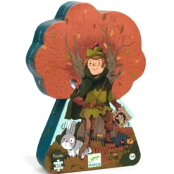 Puzzle Silhouette - Robin des Bois - 36 Pièces
