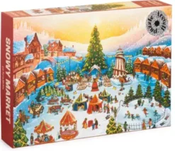 Puzzle - Snowy Market - 1000 pièces